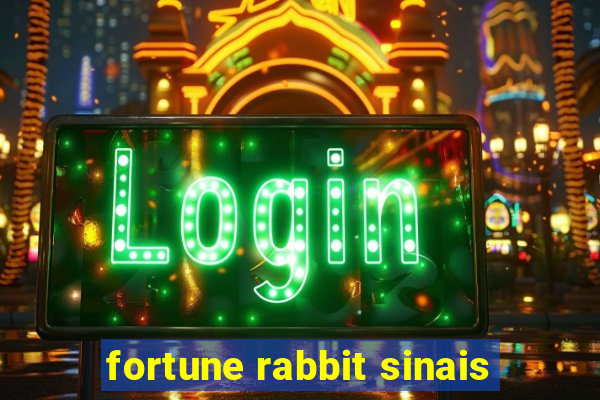 fortune rabbit sinais